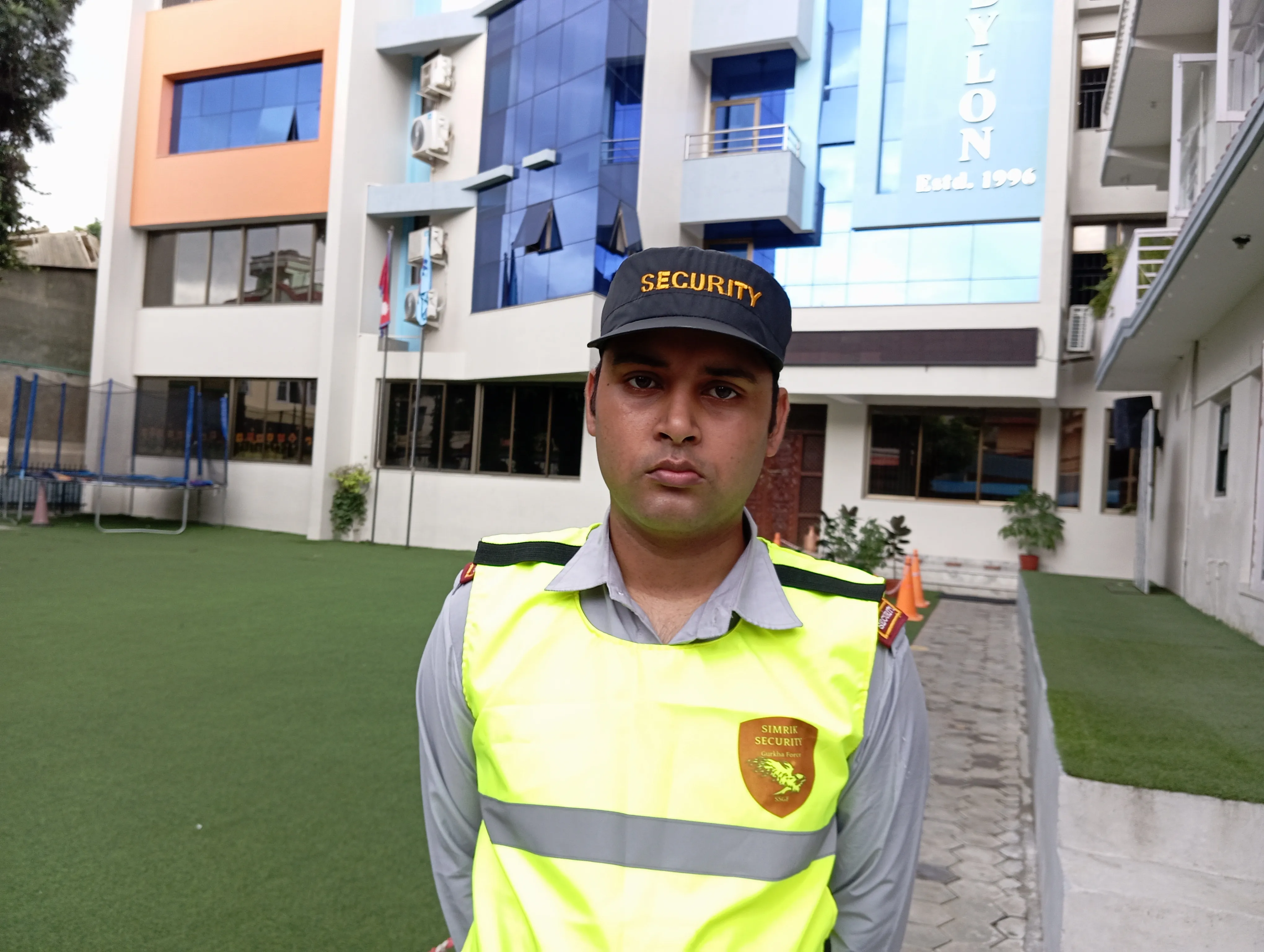 SSGF security personnel in professional uniform